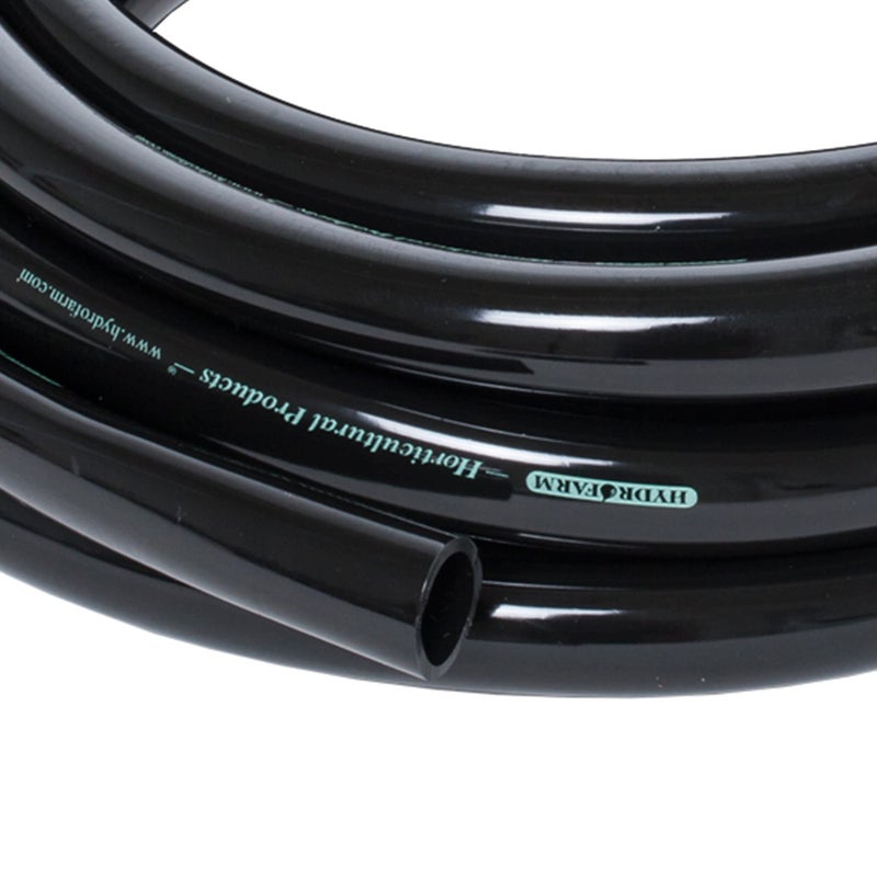 Hydrofarm Active Aqua Hydrofarm 0.75 Inch Inside Diameter Vinyl Tubing for Indoor Vegetation Growing Hydroponic Irrigation Systems and Tanks  25 Feet  Black - Image 2